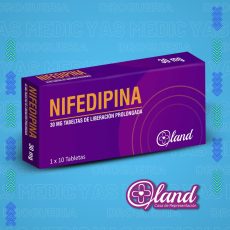 NIFEDIPINA LP 30MG X 10 TABLETAS LAND